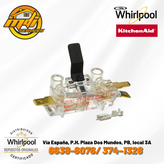 SWITCH DE PUERTA ORIGINAL WHIRLPOOL  FSP 3391902